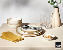 Saladier / Bols Salt & Pepper Artisan Blanc ø 17 cm - 4 pièces