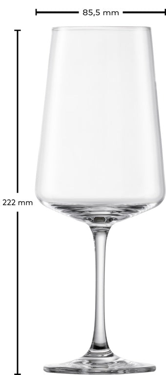 Set de verres a vin Schott Zwiesel - Verres a vin rouge - MioVino - 12 pieces