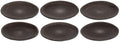 Assiettes de petit-déjeuner Studio Tavola Dark Brown ø 22 cm - 6 pièces