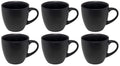 Studio Tavola Tasses à Café Black Tie 200 ml - 6 pièces