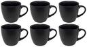 Studio Tavola Tasses à Café Black Tie 200 ml - 6 pièces