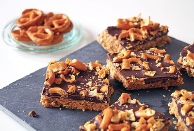 Snack-bar au chocolat et beurre de cacahuète