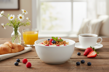 Ensemble de bols Cookinglife - Bols à soupe - Porcelaine - 800 ml - 4 pièces