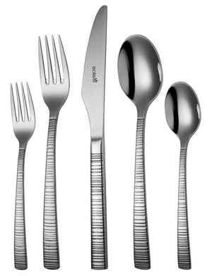 Ensemble de couverts Sola - en inox 18/10 - Bali - 8 personnes - 70 pièces