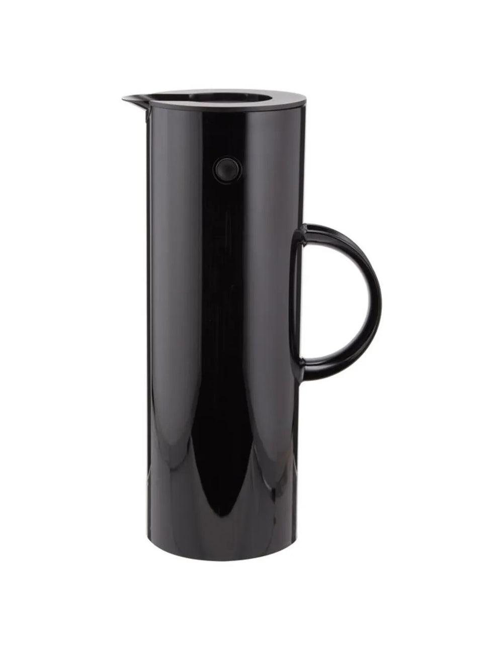 Stelton EM77 pichet isotherme, plateau de service et pichet avec couvercle noir