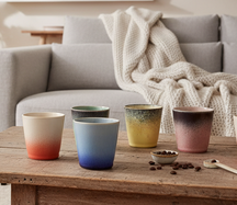 Service à café Studio Tavola - Tasses et mugs - Fire - 12 pièces