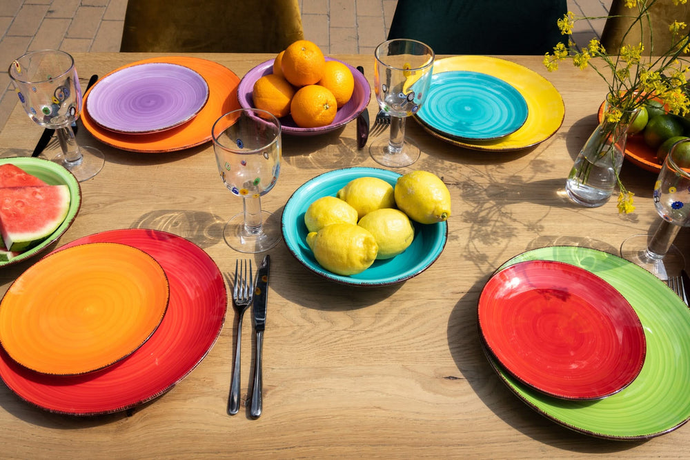 Assiettes de table Studio Tavola Sunny Summer ø 26,5 cm - 6 pièces