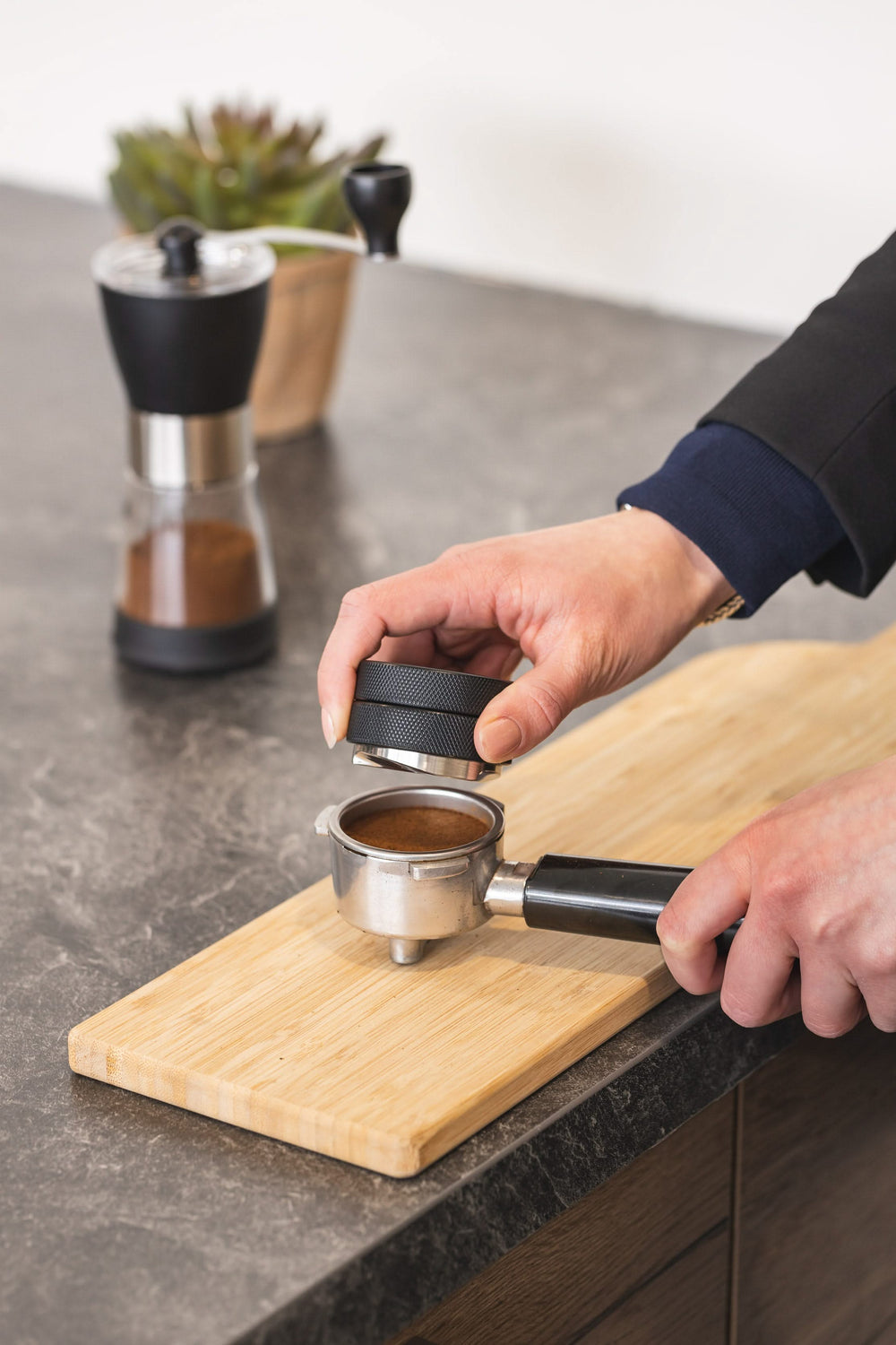 Jay Hill Barista Tamper pour café - Macaron - ø 5 cm