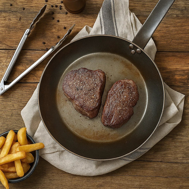 Casseroles en tôle d'acier