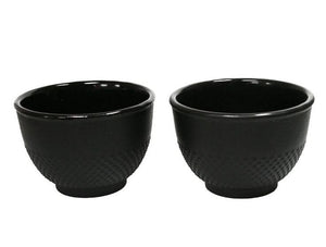 Set de tasses à thé Cookinglife - en fonte - Sakura Tea - 78 mm - 2 pièces