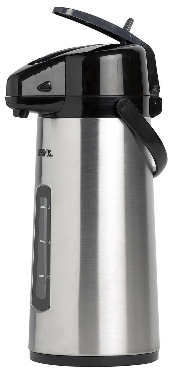 Thermos Thermos - Verseuse a pompe - a fenêtre - en inox - 2,2 L