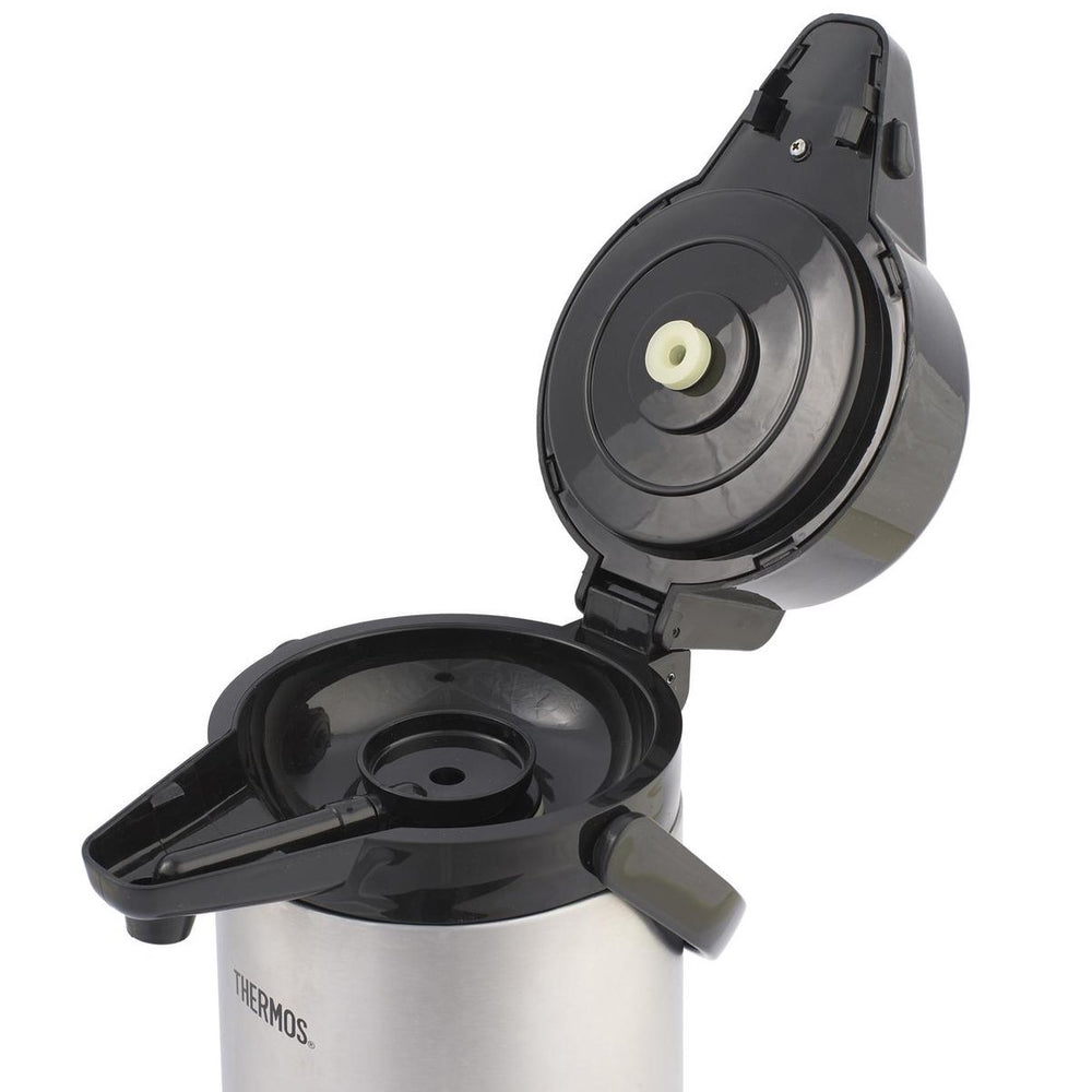 Thermos Thermos - Verseuse a pompe - a fenêtre - en inox - 2,2 L