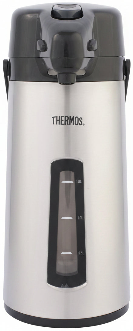 Thermos Thermos - Verseuse a pompe - a fenêtre - en inox - 2,2 L