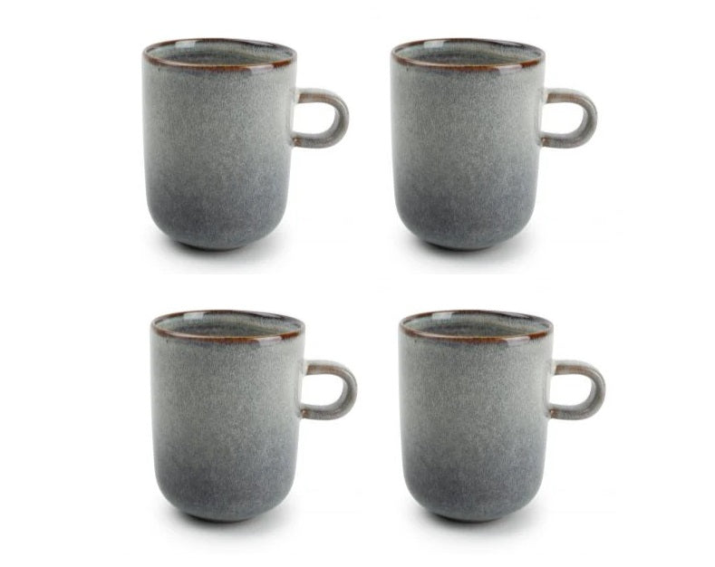 Mugs ONA Duna Blue 300 ml - 4 pièces