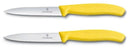 Ensemble de couteaux Victorinox Swiss Classic - Jaune - 2 pièces