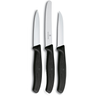 Ensemble de couteaux Victorinox noir - 3 pièces