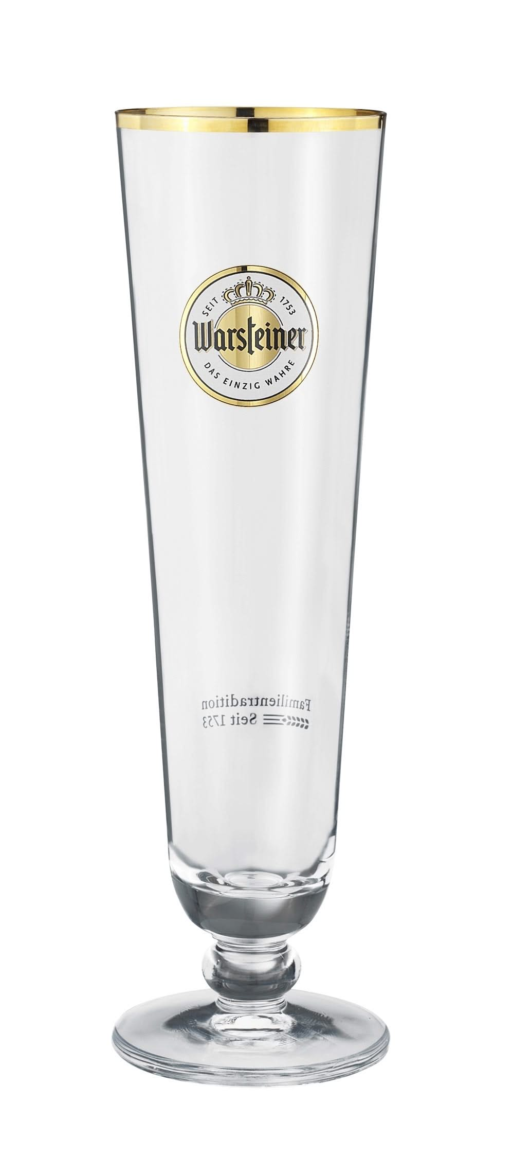 Verres à bière Warsteiner sur pied 300 ml - 6 pièces