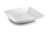 Assiettes creuses BonBistro / Assiettes à pâtes Yong Squito 22 x 22 cm - Blanches - Lot de 6