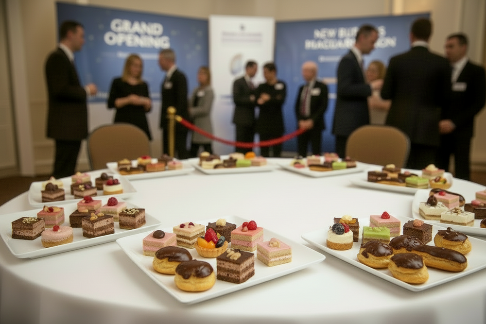 Set d'assiettes BonBistro - Assiette petitfour - Squito - 10x10 cm - 6 pièces