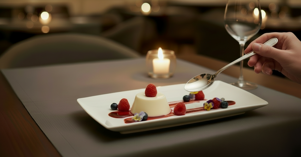 BonBistro Plats à dessert/de service Yong Squito 24 x 13 cm - Lot de 6