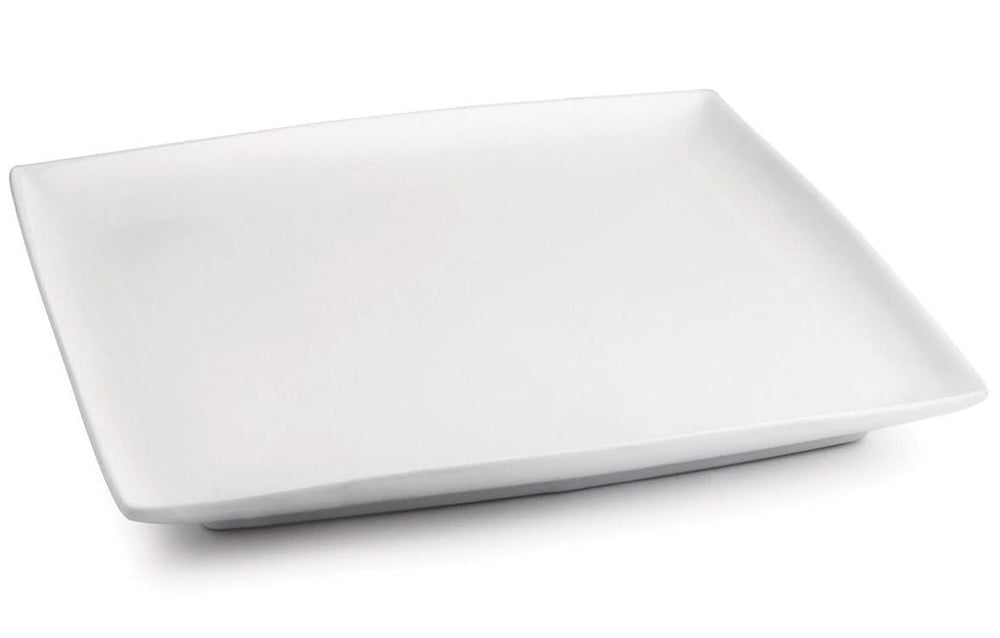 BonBistro Sous-assiette Yong Squito 30 x 30 cm - Blanc - 2 pièces