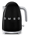 Bouilloire SMEG - 2400 W - noire - 1,7 litres - KLF03BLEU